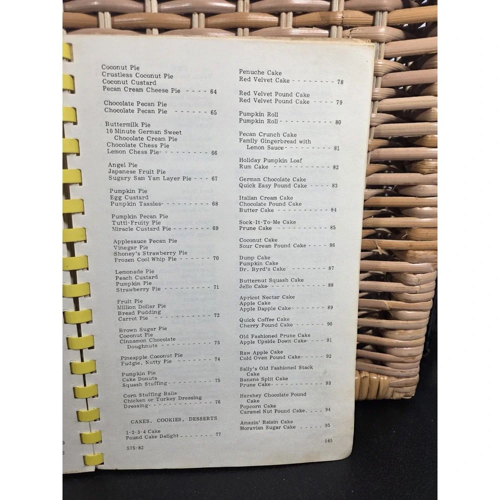 Vintage Catawba County North‎ Carolina Cookbook Handicapped Children 1982
